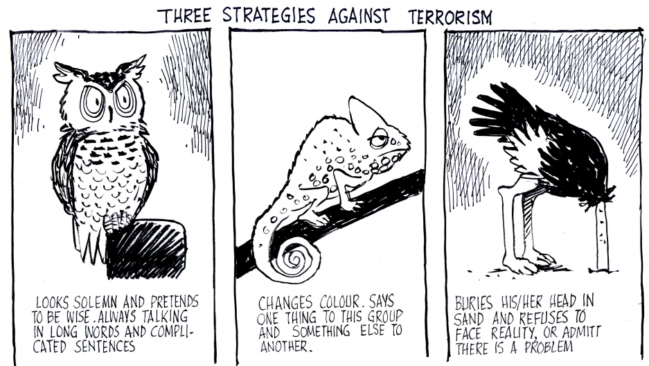 The strategies of Pakistan's major political and religious parties toward dealing with terrorism. The strategies of Pakistan's major political and religious parties toward dealing with terrorism.